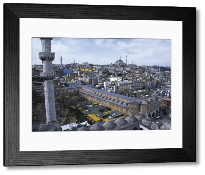 Framed Print : TURKEY. THRACE. ISTANBUL. Istanbul. View of Framed Print : TURKEY. THRACE. ISTANBUL. Istanbul. View of
