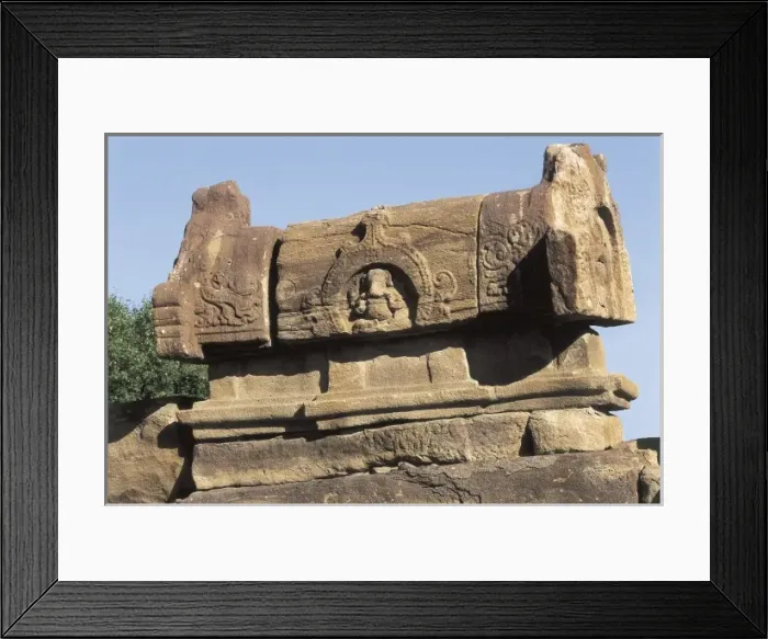 Framed Print : INDIA. KARNATAKA. Pattadakal. Virupaksha Temple Framed Print : INDIA. KARNATAKA. Pattadakal. Virupaksha Temple