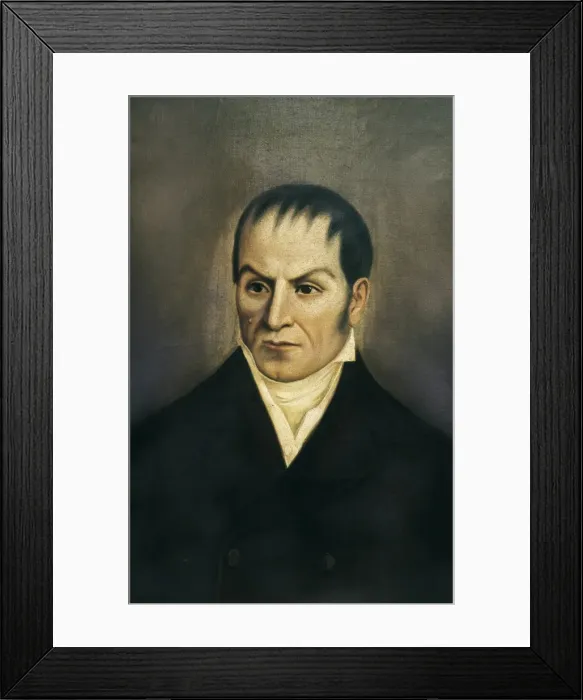 Framed Print : TORRES, Camilo (1766-1816). Oil. COLOMBIA. Bogotᮠ Framed Print : TORRES, Camilo (1766-1816). Oil. COLOMBIA. Bogotᮠ