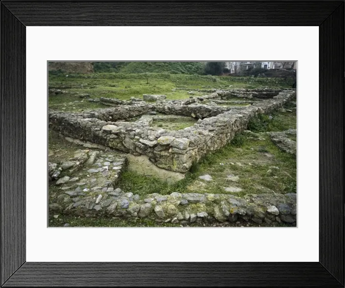 Framed Print : SPAIN. Roses. Ruins of the Greek Cologne of Roses Framed Print : SPAIN. Roses. Ruins of the Greek Cologne of Roses