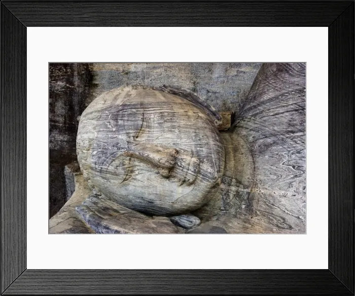 Framed Print : SRI LANKA. Polonnaruwa. Gal Vihara or Rock Temple Framed Print : SRI LANKA. Polonnaruwa. Gal Vihara or Rock Temple