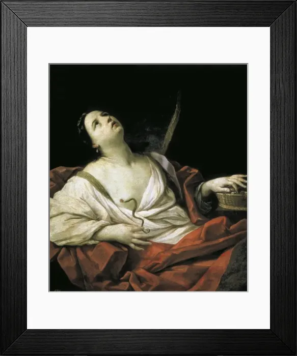 Framed Print : RENI, Guido (1575-1642). Cleopatra. 1635-1640 Framed Print : RENI, Guido (1575-1642). Cleopatra. 1635-1640
