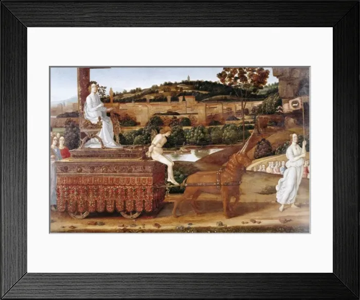 Framed Print : ROSSELLI, Cosimo (1439-1507). The Triumph of Framed Print : ROSSELLI, Cosimo (1439-1507). The Triumph of