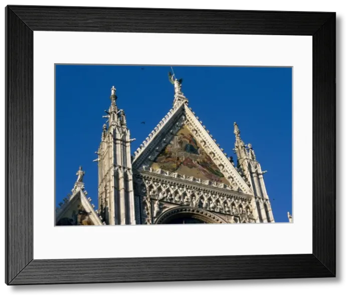 Framed Print : Duomo di Siena. 1150-1380. ITALY. Siena. Cathedral Framed Print : Duomo di Siena. 1150-1380. ITALY. Siena. Cathedral