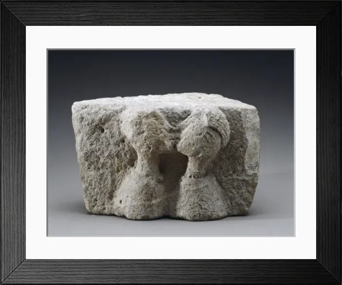 Framed Print : Kiss of Osuna. 3rd c. BC. Limestone. Iberian Framed Print : Kiss of Osuna. 3rd c. BC. Limestone. Iberian