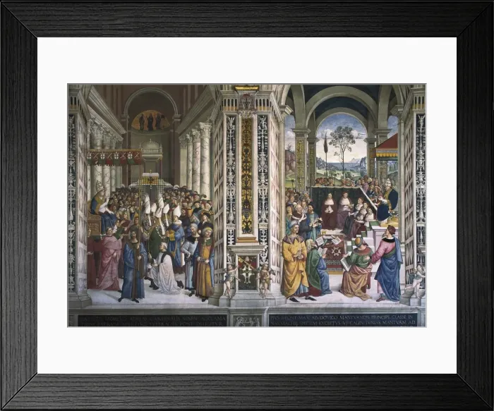 Framed Print : PINTURICCHIO, Bernardino di Betto, called Il Framed Print : PINTURICCHIO, Bernardino di Betto, called Il