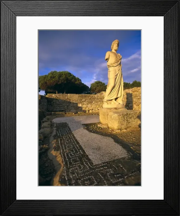 Framed Print : SPAIN. L Escala. Emp Framed Print : SPAIN. L Escala. Emp