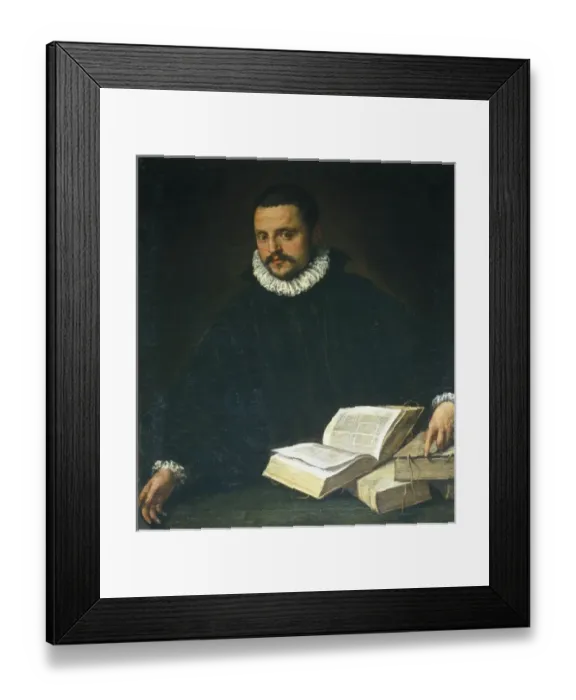 Framed Print : PASSEROTTI, Bartolomeo (1529-1592). Portrait Framed Print : PASSEROTTI, Bartolomeo (1529-1592). Portrait