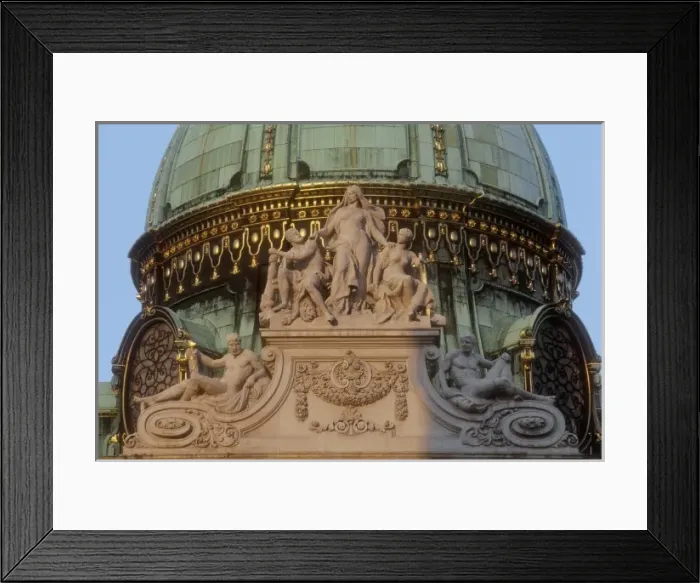 Framed Print : AUSTRIA. VIENNA. Vienna. Michaelertrakt Dome Framed Print : AUSTRIA. VIENNA. Vienna. Michaelertrakt Dome