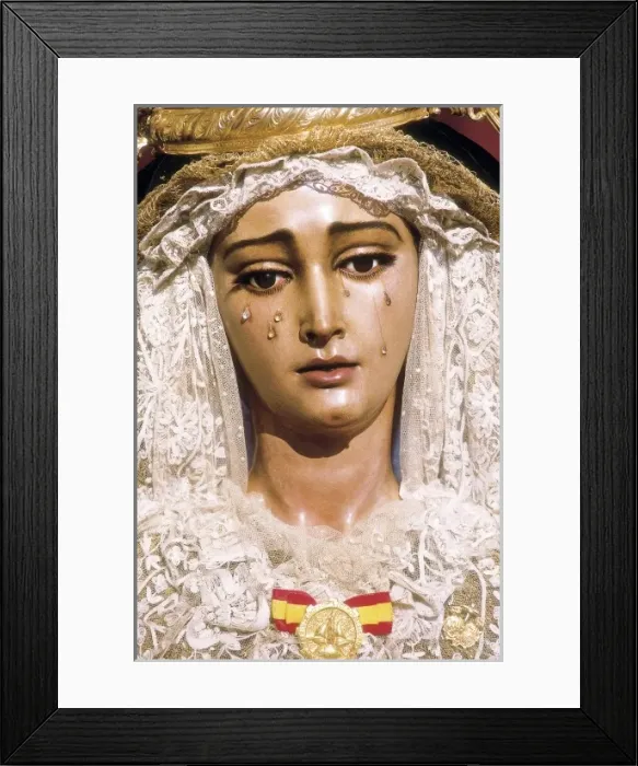 Framed Print : SPAIN. ANDALUSIA. SEVILLA. Sevilla. Virgin of Framed Print : SPAIN. ANDALUSIA. SEVILLA. Sevilla. Virgin of