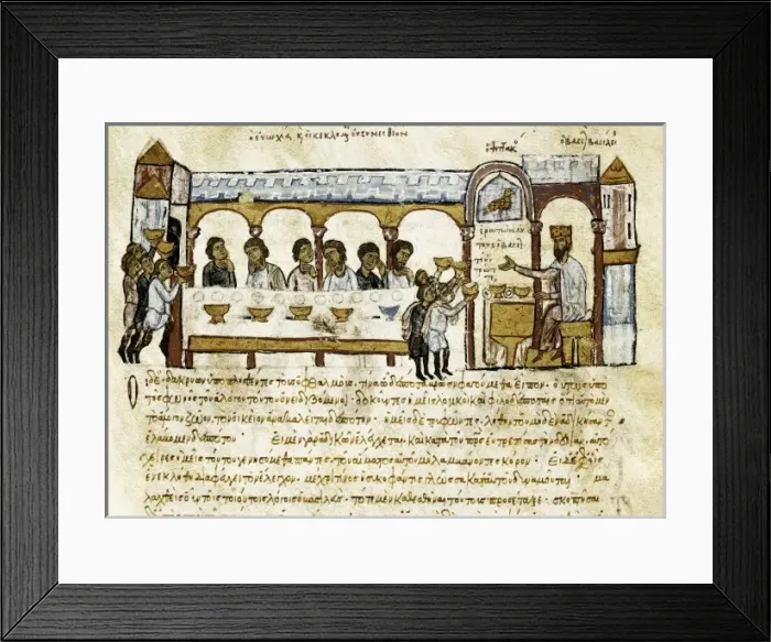 Framed Print : SKYLITZER, John (9th century). Madrid Skylitzes Framed Print : SKYLITZER, John (9th century). Madrid Skylitzes