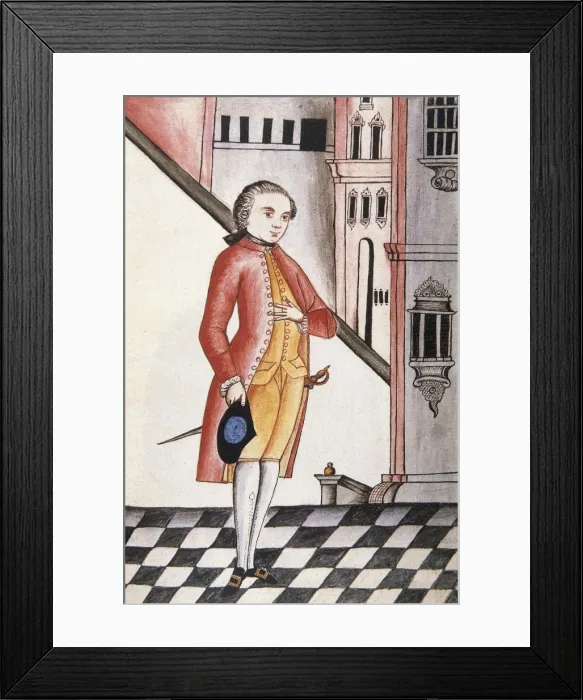 Framed Print : MART͎EZ COMPAѓN Y BUJANDA, Baltasar Jaime (1735-1797) Framed Print : MART͎EZ COMPAѓN Y BUJANDA, Baltasar Jaime (1735-1797)