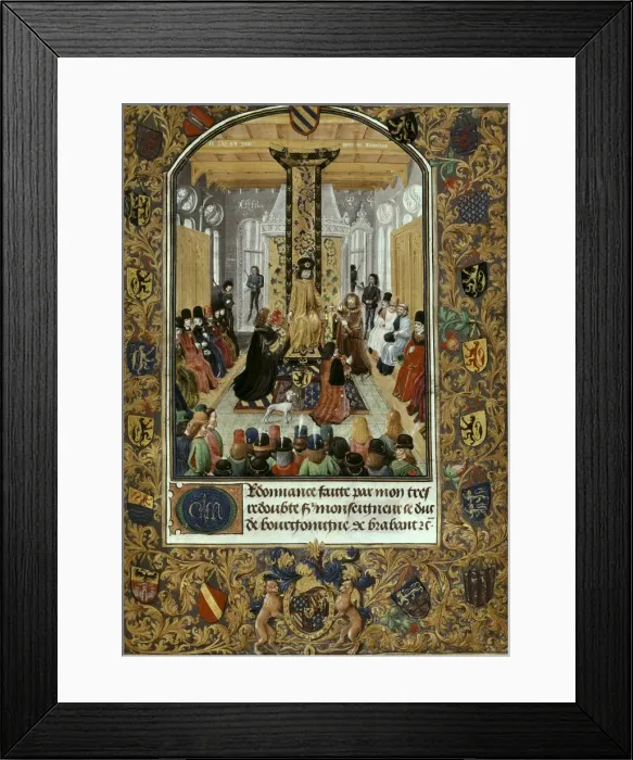 Framed Print : Duchy of Burgundy (15th c. ). The duke of Burgundy Framed Print : Duchy of Burgundy (15th c. ). The duke of Burgundy