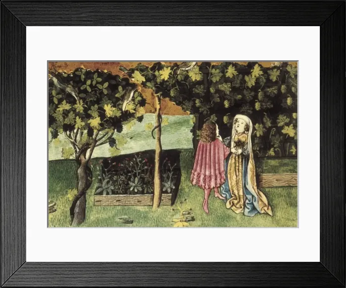 Framed Print : THOMAS of Cantimpr頨1201-1276). Codex Granatensis Framed Print : THOMAS of Cantimpr頨1201-1276). Codex Granatensis