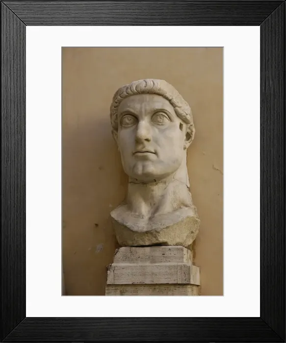 Framed Print : ITALY. Rome. Capitoline Museums. Courtyard of Framed Print : ITALY. Rome. Capitoline Museums. Courtyard of