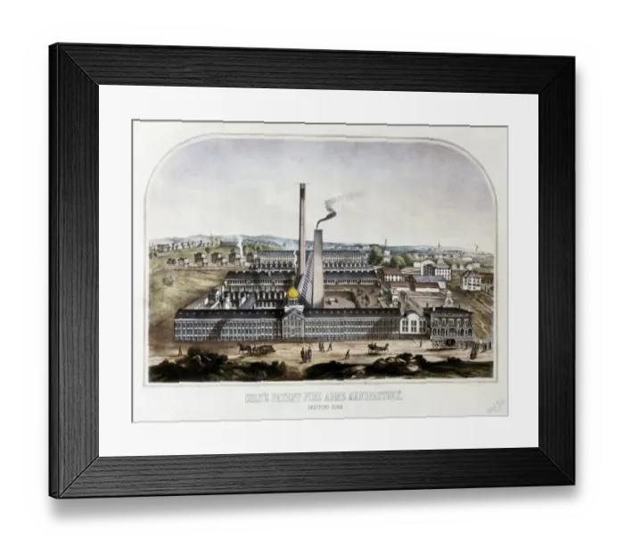 Framed Print : United States (1862). Colts Patent Fire Arms Framed Print : United States (1862). Colts Patent Fire Arms