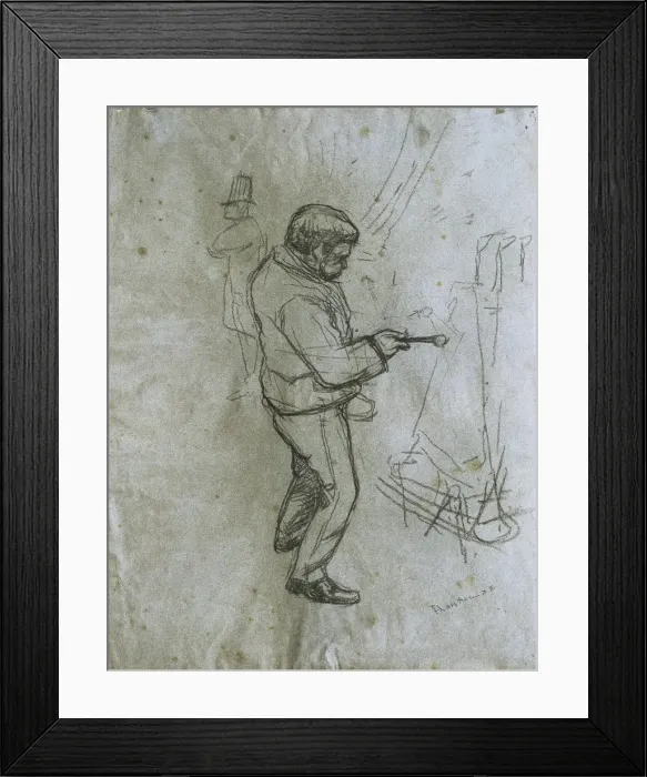 Framed Print : TOULOUSE-LAUTREC, Henri de (1864-1901). La derni貥 Framed Print : TOULOUSE-LAUTREC, Henri de (1864-1901). La derni貥