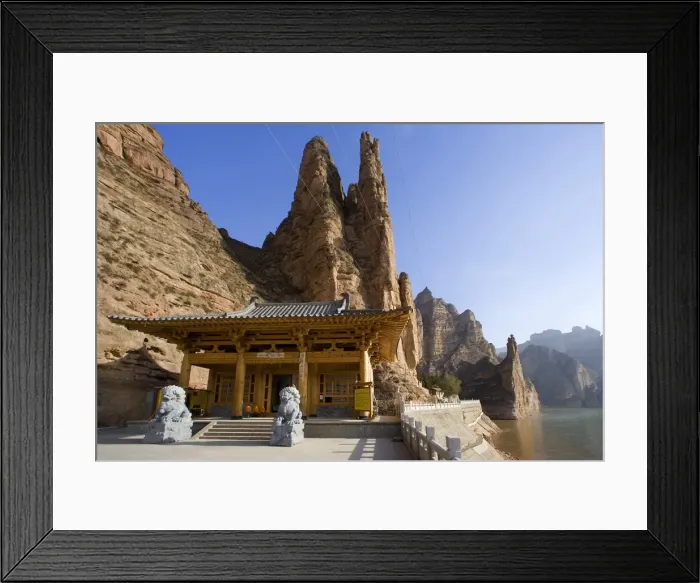 Framed Print : CHINA. NORTH WEST. The Silk Road. Entrance to Framed Print : CHINA. NORTH WEST. The Silk Road. Entrance to