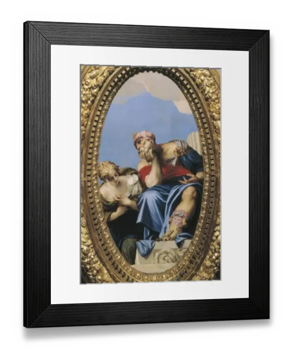 Framed Print : VERONESE, Paolo Caliari, called Paolo (1528-1588) Framed Print : VERONESE, Paolo Caliari, called Paolo (1528-1588)