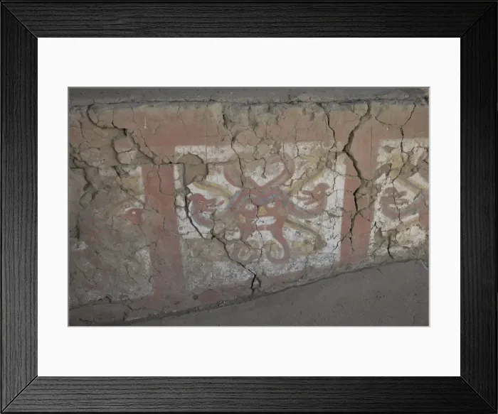Framed Print : PERU. Trujillo. Huaca de la Luna. Huaca de la Framed Print : PERU. Trujillo. Huaca de la Luna. Huaca de la