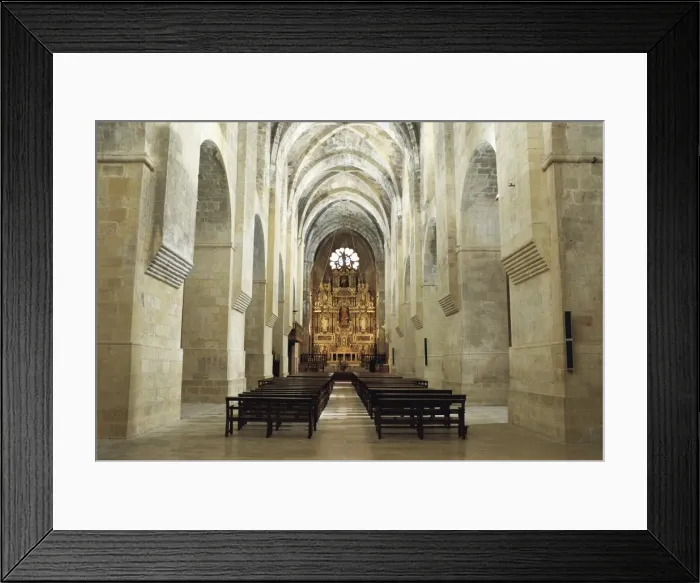 Framed Print : Monastery of Santes Creus. SPAIN. TARRAGONA Framed Print : Monastery of Santes Creus. SPAIN. TARRAGONA