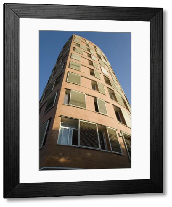 Framed Print : SPAIN. Barcelona. Olympic Village. Flat building Framed Print : SPAIN. Barcelona. Olympic Village. Flat building