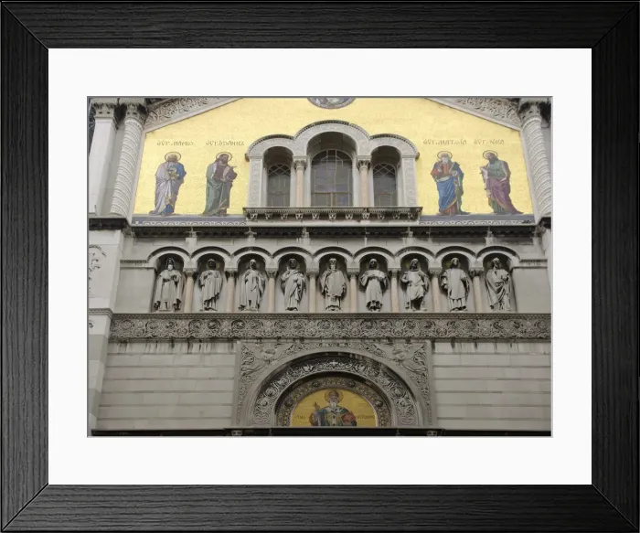 Framed Print : ITALY. Trieste. Church of San Spiridione. Detail Framed Print : ITALY. Trieste. Church of San Spiridione. Detail
