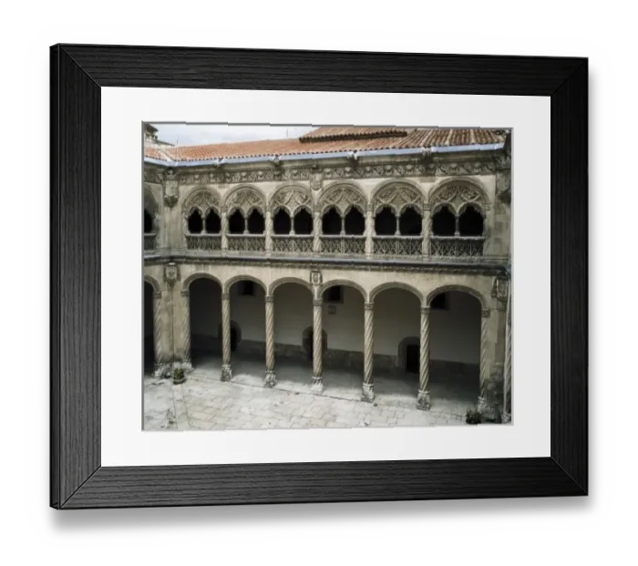 Framed Print : GUAS, Juan (1430-1496). San Gregorio College Framed Print : GUAS, Juan (1430-1496). San Gregorio College