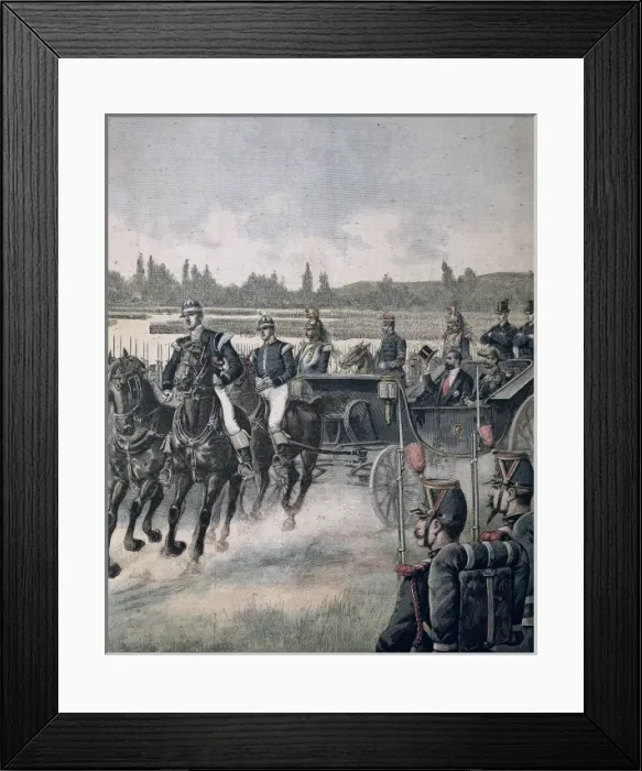 Framed Print : History of France. 19th c. Sadi Carnot, president Framed Print : History of France. 19th c. Sadi Carnot, president