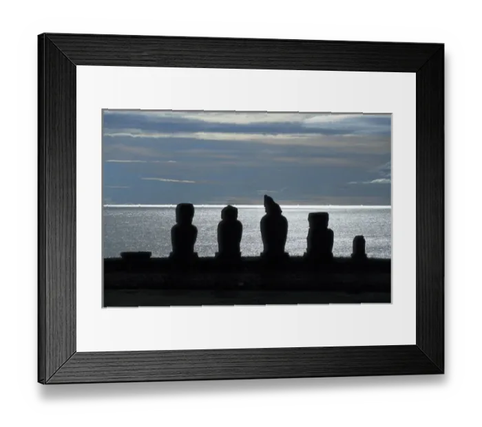 Framed Print : CHILE. VALPARAISO. Ahu Tahai. Easter Island Framed Print : CHILE. VALPARAISO. Ahu Tahai. Easter Island