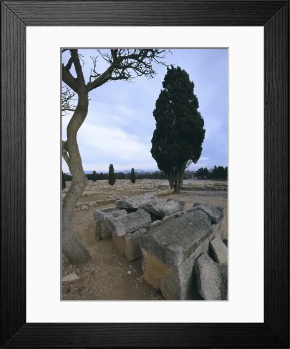 Framed Print : SPAIN. L Escala. Emp Framed Print : SPAIN. L Escala. Emp