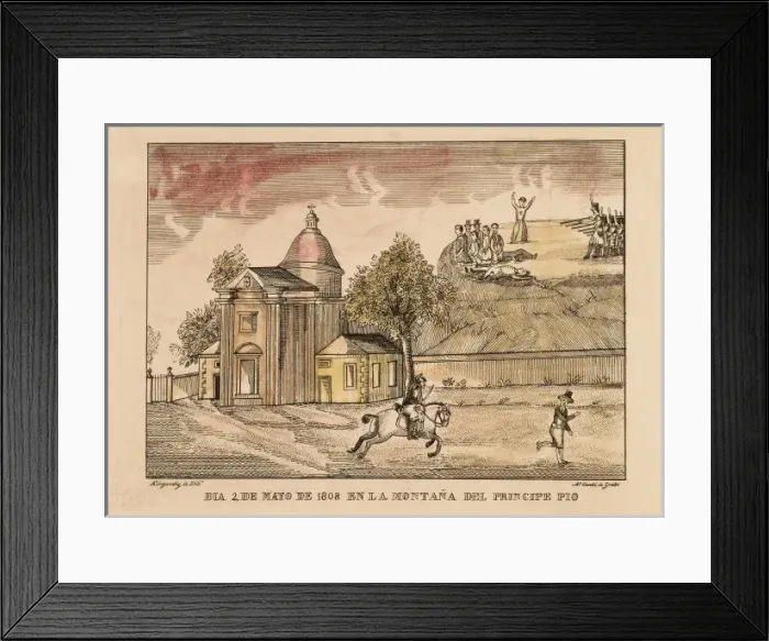 Framed Print : Spain. Peninsular War (1808-1814). 2nd May of Framed Print : Spain. Peninsular War (1808-1814). 2nd May of