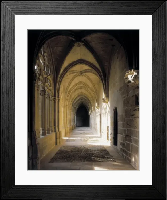 Framed Print : Monastery of La Oliva. SPAIN. Carcastillo. Monastery Framed Print : Monastery of La Oliva. SPAIN. Carcastillo. Monastery