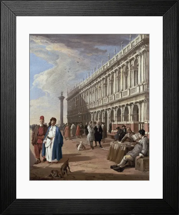 Framed Print : Carlevaris, Luca. Venice: The Piazzetta. 18th Framed Print : Carlevaris, Luca. Venice: The Piazzetta. 18th