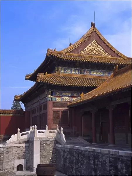 CHINA. BEIJING. Beijing. Forbidden City. Hall