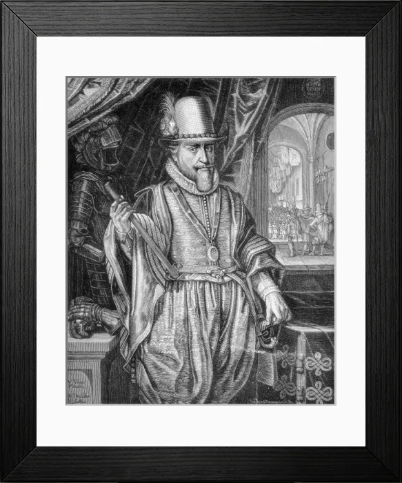 Framed Print : Maurice of Nassau (1567-1625). Prince of Orange Framed Print : Maurice of Nassau (1567-1625). Prince of Orange