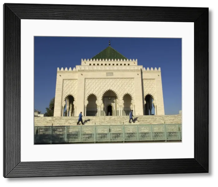 Framed Print : MOROCCO. Rabat. Mausoleum of Muhammad V Framed Print : MOROCCO. Rabat. Mausoleum of Muhammad V