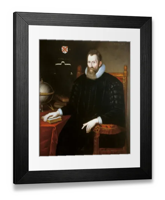Framed Print : Napier, John (1550-1617). Scottish mathematician Framed Print : Napier, John (1550-1617). Scottish mathematician
