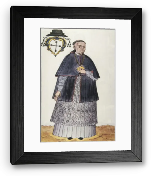 Framed Print : MART͎EZ COMPAѓN Y BUJANDA, Baltasar Jaime (1735-1797) Framed Print : MART͎EZ COMPAѓN Y BUJANDA, Baltasar Jaime (1735-1797)