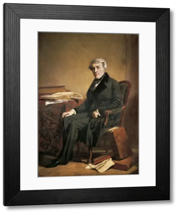 Framed Print : COUTURE, Thomas (1815-1879). Portrait of Jules Framed Print : COUTURE, Thomas (1815-1879). Portrait of Jules
