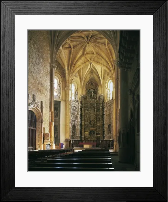 Framed Print : GUAS, Juan (1430-1496). Parral Monastery. SPAIN Framed Print : GUAS, Juan (1430-1496). Parral Monastery. SPAIN