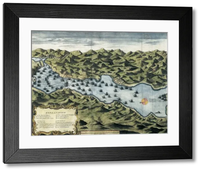 Framed Print : Spain (1700-1713). War of the Spanish Succession Framed Print : Spain (1700-1713). War of the Spanish Succession