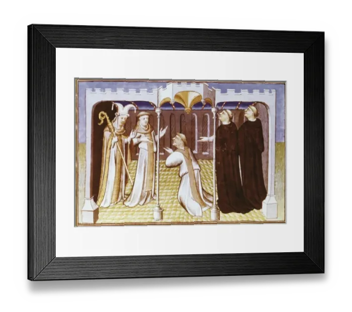 Framed Print : Friar Ricoldo da Monte di Croce before the Nestorians Framed Print : Friar Ricoldo da Monte di Croce before the Nestorians