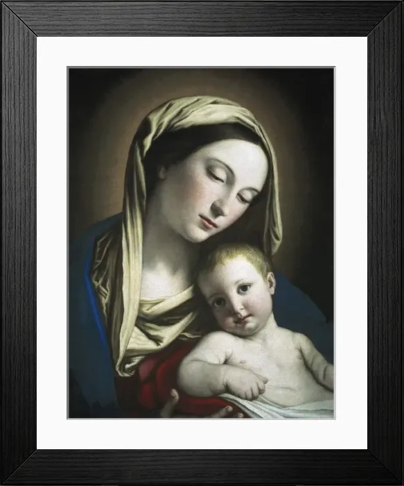 Framed Print : SASSOFERRATO, Giovanni Battista Salvi, called Framed Print : SASSOFERRATO, Giovanni Battista Salvi, called