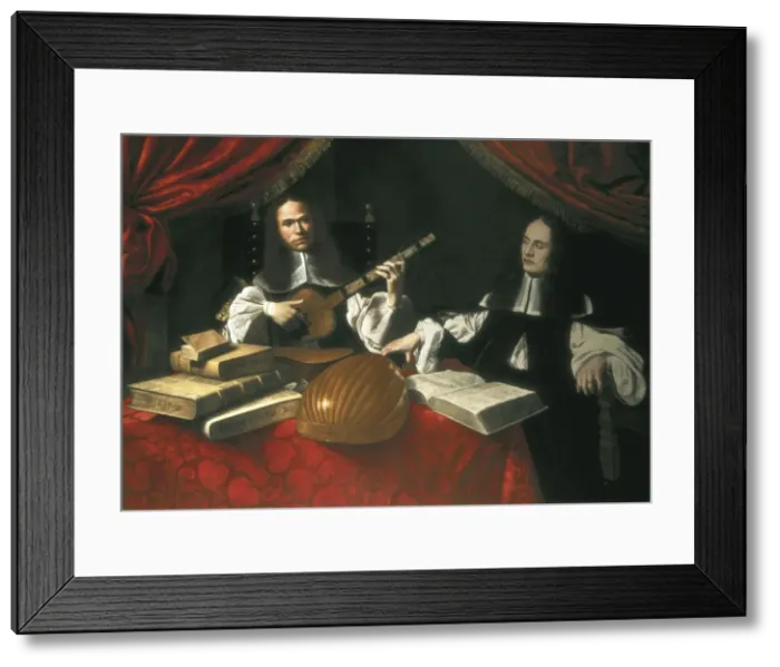 Framed Print : Agliardi brothers, circa 1665. Bergamo school Framed Print : Agliardi brothers, circa 1665. Bergamo school
