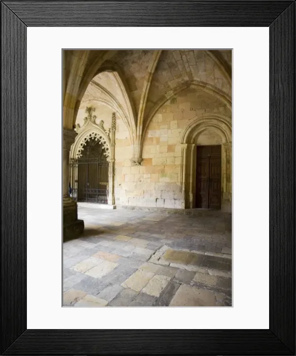 Framed Print : Tarragona Cathedral of St. Mary. 1170-1331. SPAIN Framed Print : Tarragona Cathedral of St. Mary. 1170-1331. SPAIN