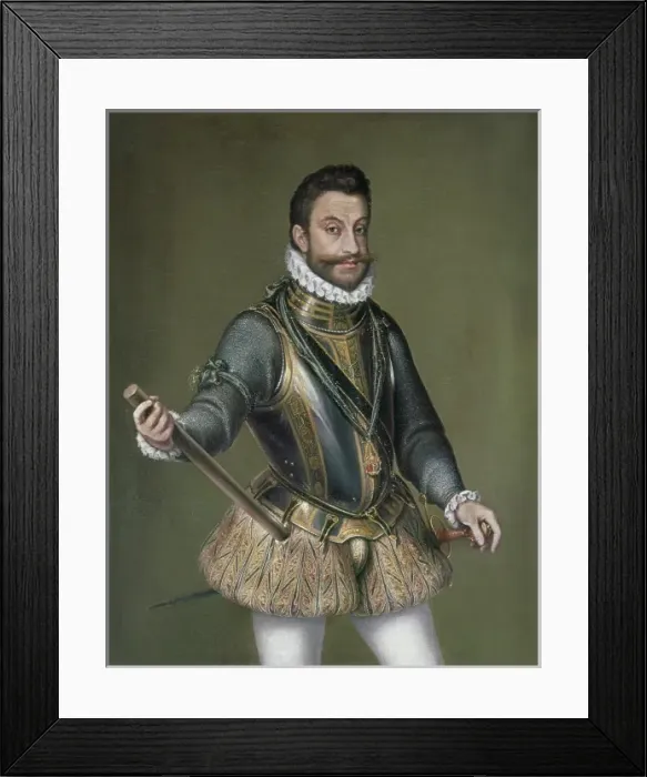 Framed Print : EMMANUEL PHILIBERT, Duke of Savoy (1528-1580) Framed Print : EMMANUEL PHILIBERT, Duke of Savoy (1528-1580)