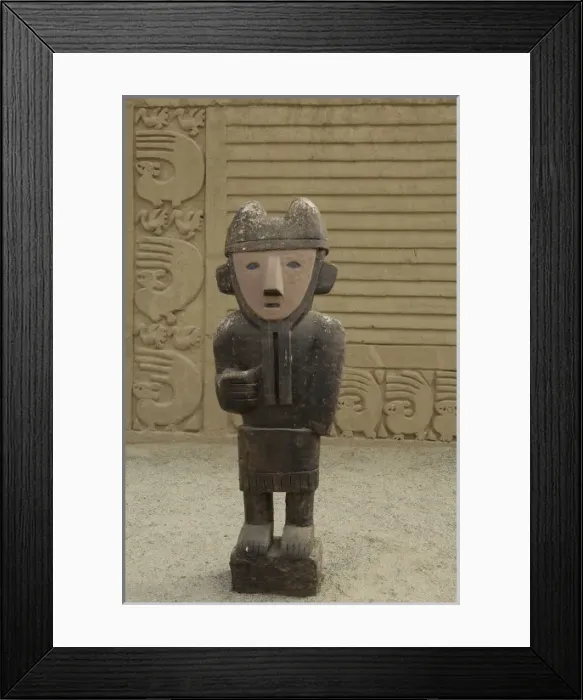 Framed Print : PERU. Trujillo. Chan Chan. Chan Chan Archaeological Framed Print : PERU. Trujillo. Chan Chan. Chan Chan Archaeological
