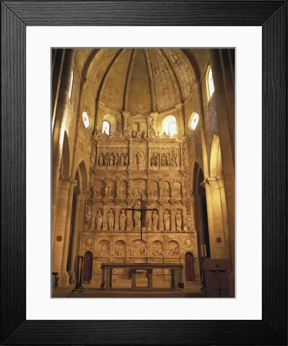 Framed Print : FORMENT, Damiࠨ1480-1540). Main Altarpiece of Framed Print : FORMENT, Damiࠨ1480-1540). Main Altarpiece of