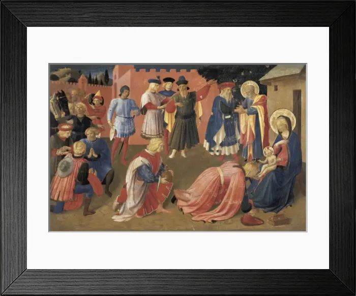 Framed Print : ANGELICO, Fra (1387-1455). Linaioli Tabernacle Framed Print : ANGELICO, Fra (1387-1455). Linaioli Tabernacle